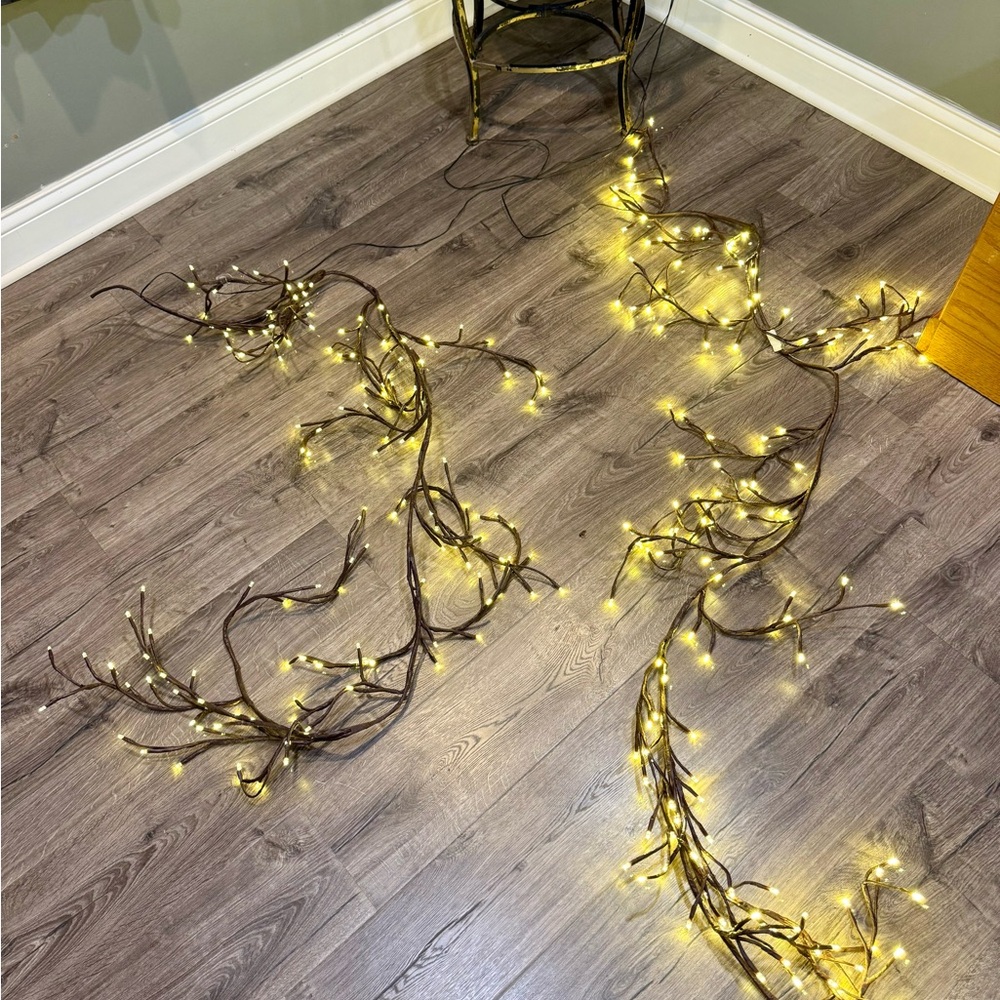 Enchanted Willow Vine Warm White Lights